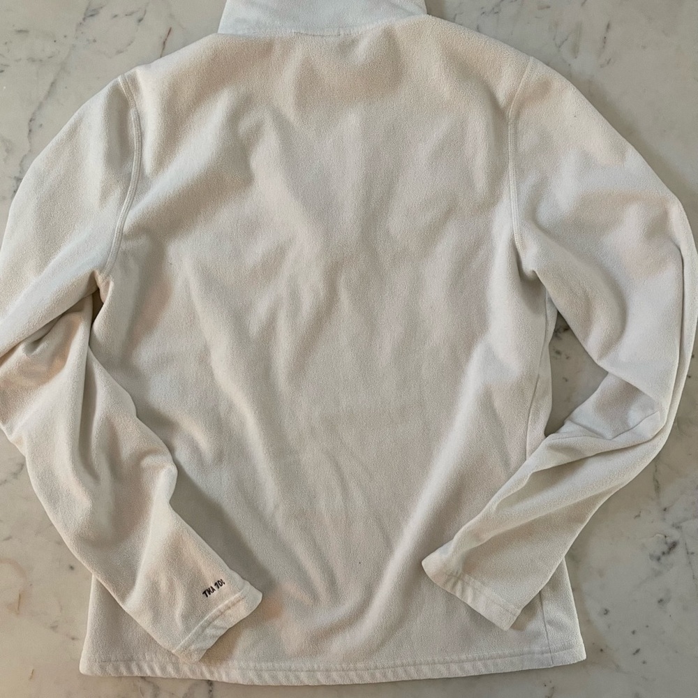 White, Size Small, Northface Pullover - image 2